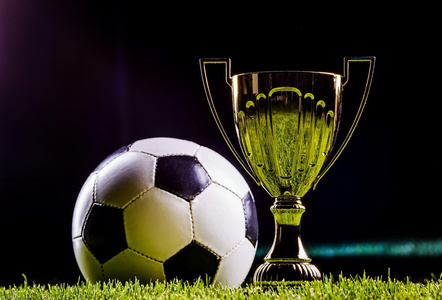 在足球比赛 在足球比赛